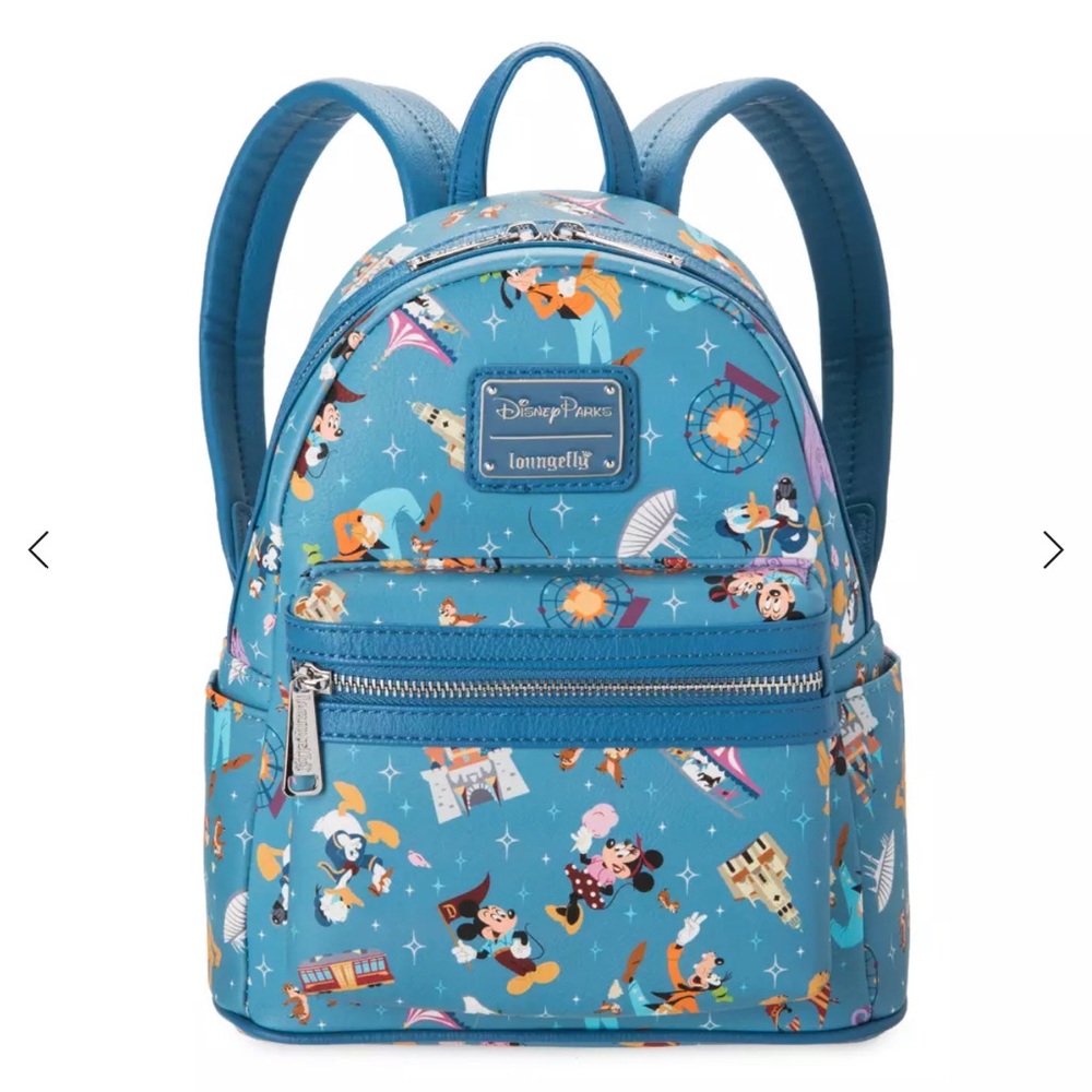 LOUNGEFLY Mickey Mouse and Friends Mini Backpack
